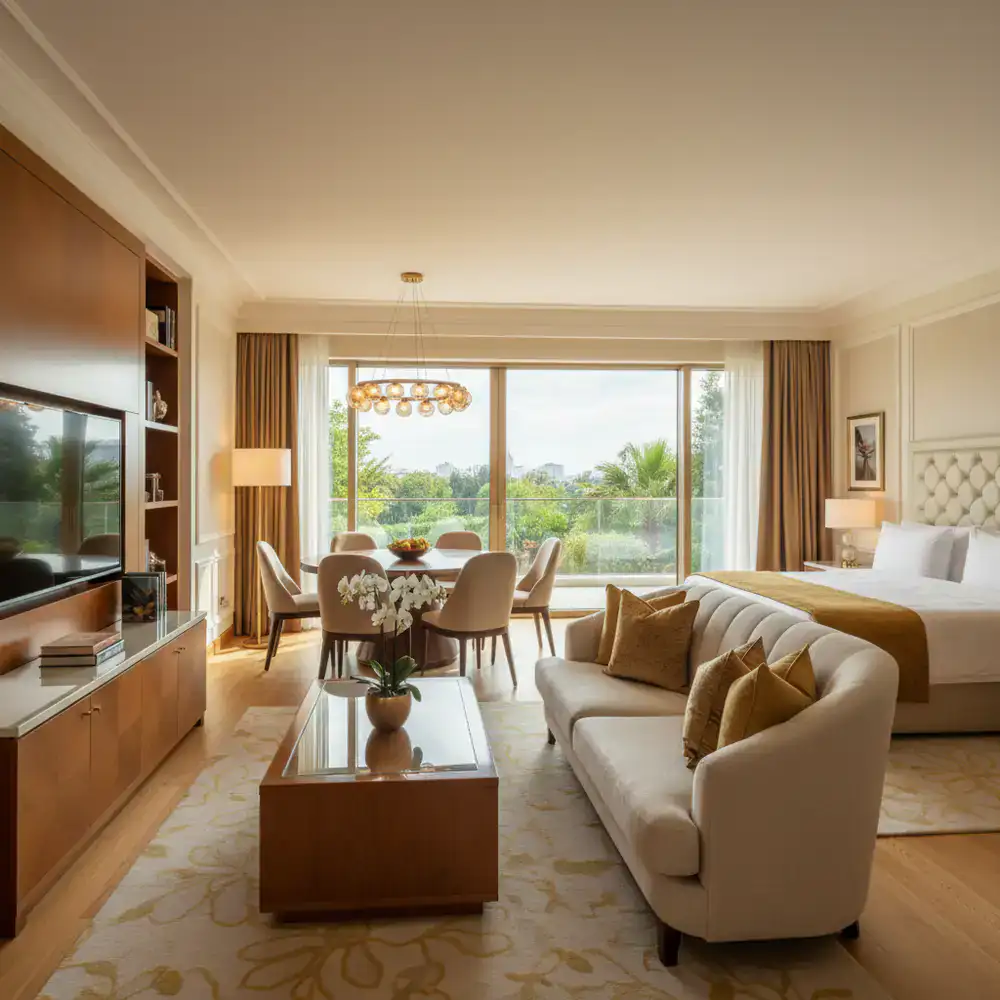 Suite interior at Victoria Palace Casino Resort